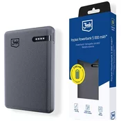 Polnilnik 3MK Pocket Power bank 5000mAh 12W USB-C siv