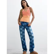 Desigual Kavbojke modra / moder denim / bela