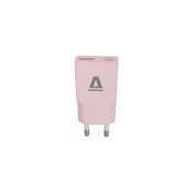 Punjac AVAX CH641P Nano Slim / USB-C + USB-A / 30W / Pink