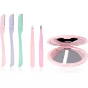 Brushworks Sculpt & Shape Set set za popolne obrvi za ženske
