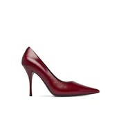 Čevlji z visoko peto Eva Minge EO-LT26157-1-3 Bordo rdeča
