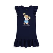 Obleka Polo Ralph Lauren mornarsko modra barva, 312971136001