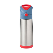 Termovka za pijačo s slamico 500 ml – blue blaze