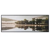 Homestar Stenska umetnina WALLY 50x140 cm megla na jezeru