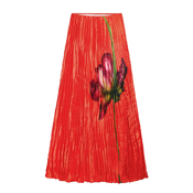 Desigual Plisirano krilo Follet 25SWFW06 Oranžna Regular Fit