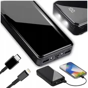 hurtnet PRENOSNI ŽEPNI POLNILEC Z 20000 mAh IN S SVETILKO ZA TELEFON