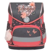 Šolska torba, magnetno zapiranje, BELMIL Compact Bloomy Blossom