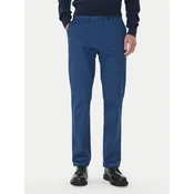 Calvin Klein Chino hlače LV040EM633 Modra Slim Fit