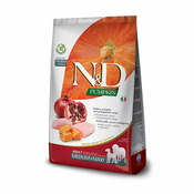 N&D Pumpkin Bez Žitarica - Piletina i Šipak - Medium/Maxi - 2.5 kg