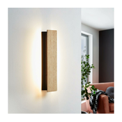 Eglo 901741 - LED Stenska svetilka ZUBIALDE LED/12W/230V 3000K zlata