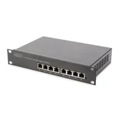 Digitus Digitus 10 neupravljani PoE+ stikalo z 8 vrati
