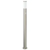 Vidaxl Stebriček s senzorjem 110 cm nerjaveče jeklo IP44