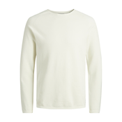 JACK & JONES Pulover JJEHill  naravno bela
