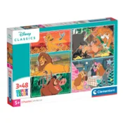 Clementoni sestavljanka, Disney klasike, 3x48 (25285)