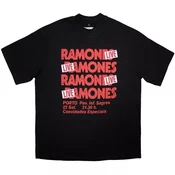 Ramones Majica Concert Unisex Black M