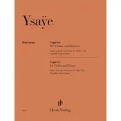 YSAYE:CAPRICE AFTER ETUDE EN FORME DE VALSE BY SAINT-SAENS VIOLIN AND PIANO