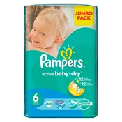 Pampers Pelene 6 Active Baby, 15+ kg, 48 komada