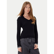 PINKO Pulover Linosa 105418 A2PS Črna Regular Fit