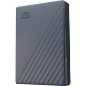 WD My Passport 5TB portable HDD Gray
