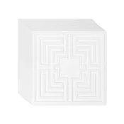 VEVOR Stropne plošče DH-03 605x605 cm Bele