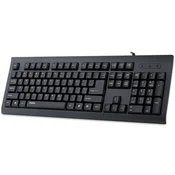 Rapoo Tastatura, Žicana, Crna