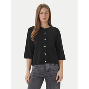ONLY Pletena jopica Maisie 15364920 Črna Regular Fit