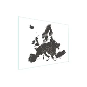 shumee STEKLENA DESKA ZA REZANJE 30x22 ZEMLJEVID