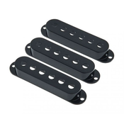 Fender Pickup Covers Stratocaster Black 3 Pack