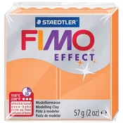 Rayher.  FIMO Effect polimerna masa 401 neon oranžna