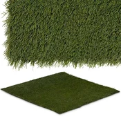 Hillvert UMETNA TRAVA ZA BALKON, TERASO, MEHKA GOSTA PODLOGA 30 MM 100X100 CM