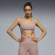 PUMA CLOUDSPUN Training Bra Women, Clothing, Sandstone, S