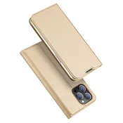 Knjigasta futrola DUX DUCIS Skin Pro za Apple iPhone 14 Pro Max - Zlatna KP22495