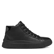 Superge Geox J Laquinny Girl B Abx J661JD 000BC C9999 S Črna