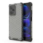 HURTEL Honeycomb etui do Xiaomi Redmi Note 12 Pro+ pancerny hybrydowy pokrowiec czarne