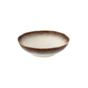 Soup plate, porcelain, 19 cm, Brown, Nuances - Nuova R2S