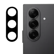 Full body zaštitno staklo za zadnju kameru za zadnjo kamero za Samsung Galaxy Z Fold7 - crn