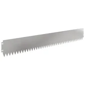 vidaXL vidaXL Robovi trave 20 pcs 103 x 15 cm Jeklo Srebrna, (5000301614)