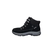 SKECHERS Gležnarji z vezalkami črna