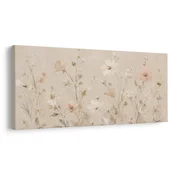 Slika nežen cvetlični dotik - 80x40