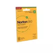 Norton 360 STANDARD 10GB SWS 1 korisnik 1 računalo 1 godina u kutiji Antivirusni softver Nije na prodaju 21409391