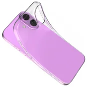 Puro Silikonski ovitek Puro 03 Nude za iPhone 16 Plus - prozoren