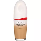 Shiseido Revitalessence Skin Glow Foundation lahki tekoči puder s posvetlitvenim učinkom SPF 30 odtenek Maple 30 ml