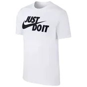 Nike M NSW TEE JUST DO IT SWOOSH, muška majica, bijela AR5006