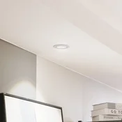 Arcchio LED svetilka Zarik, bela, 4.000K - Dnevna soba/jedilnica - Sodobni - Aluminij