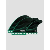 Futures Fins Quad F6 Honeycomb Legacy Neutral M Fin Set green