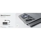 CUDY Cudy UH40A HUB 4 USB3.0 4-port, storage speed 5Gbps, black (alt. UHB-U3P4-03)