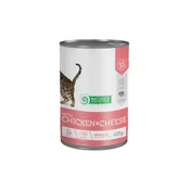 NATURES PROTECTION Hrana za macke Adult Chicken&Cheese, 400g