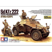 Tamiya Sd.Kfz.222 SEVERNA AFRIKA, (21312876)