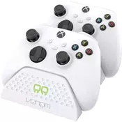 VENOM VS2871 Xbox Series S/X & One White Twin Docking Station   2 bateriji