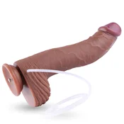 HiSmith HSW26-XL XL Squirting Realistic Dildo KlicLok and Suction Cup 32cm Skin